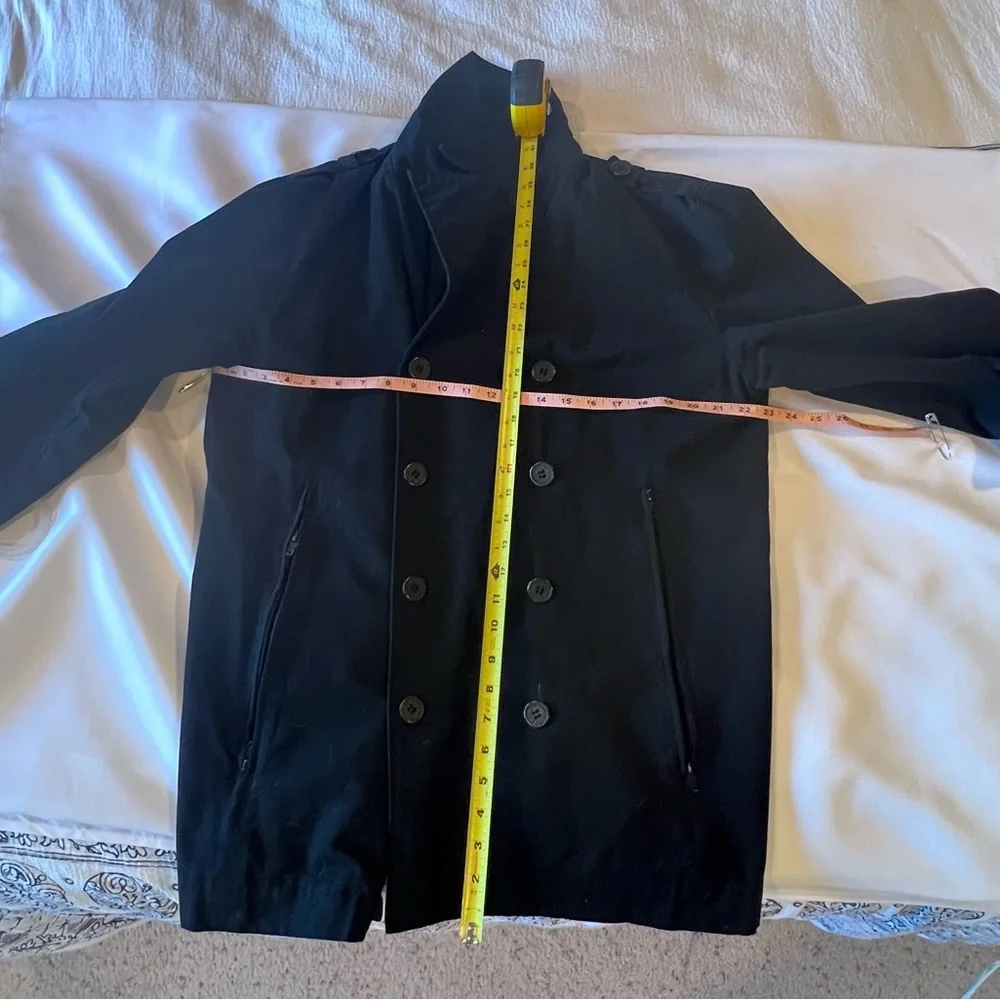 Kings Of Glory black light weight Pea coat style jacket. - Picture 5 of 5